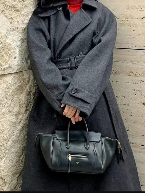 Celine Handbags - Brand NEW!! CELINE LITTLE LUGGAGE IN GRAINED CALFSKIN Black MSRP $3990 USD W/COA